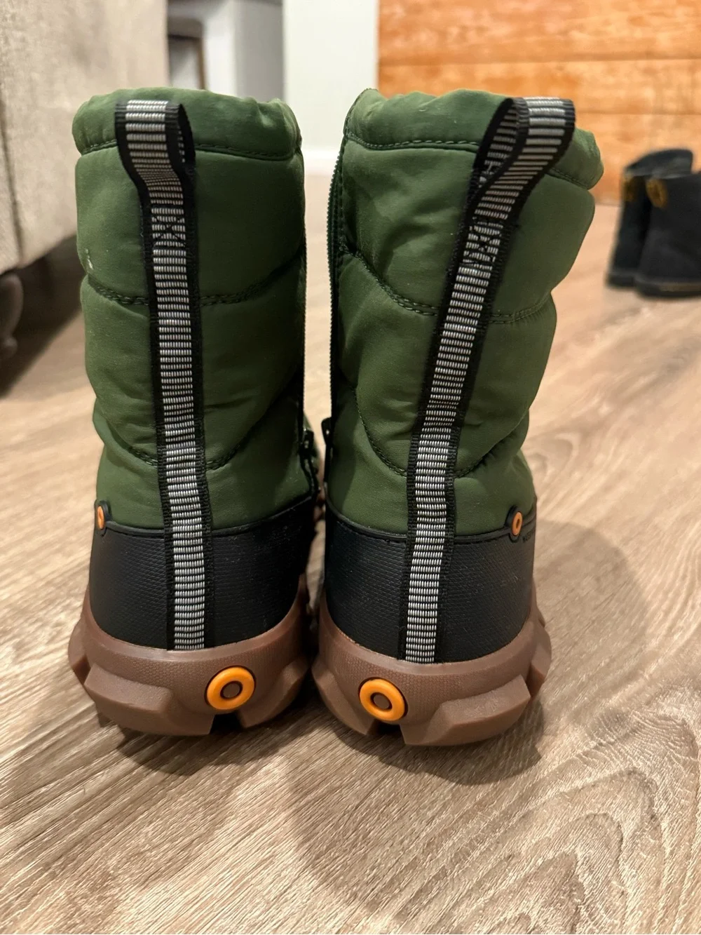 Bogs Women’s Cedar Quilt Olive Green Waterproof Winter Boots